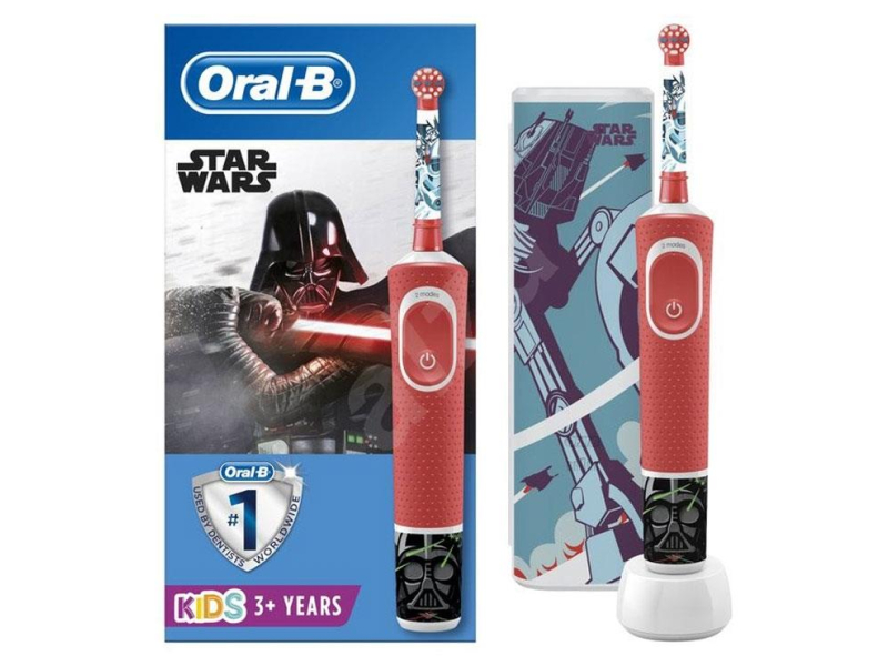 Oral-B D100 Kids Star Wars + Etui Podróżne