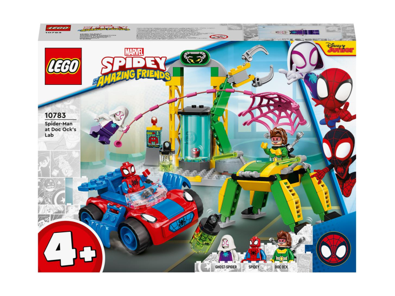 LEGO Marvel 10783 Spider-Man w laboratorium Doca Ocka