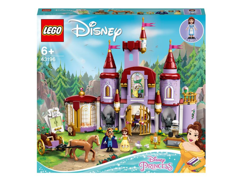 LEGO Disney Princess 43196 Zamek Belli i Bestii
