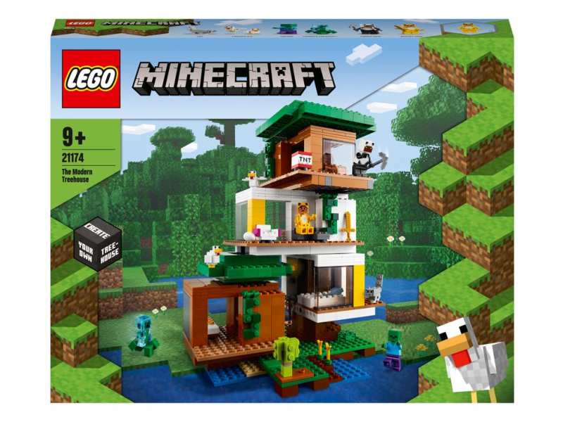 LEGO Minecraft 21174 Nowoczesny domek na drzewie