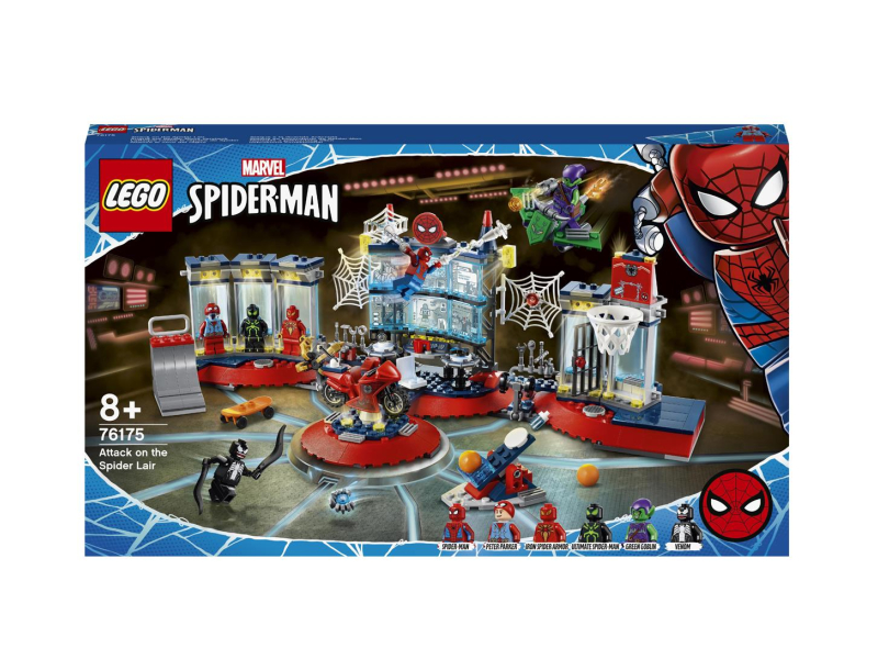 LEGO Marvel 76175 Atak na kryjówkę Spider-Mana