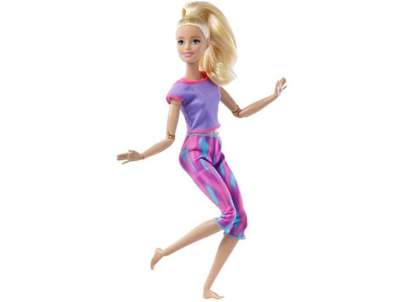 Barbie Made to Move Fioletowe ubranko
