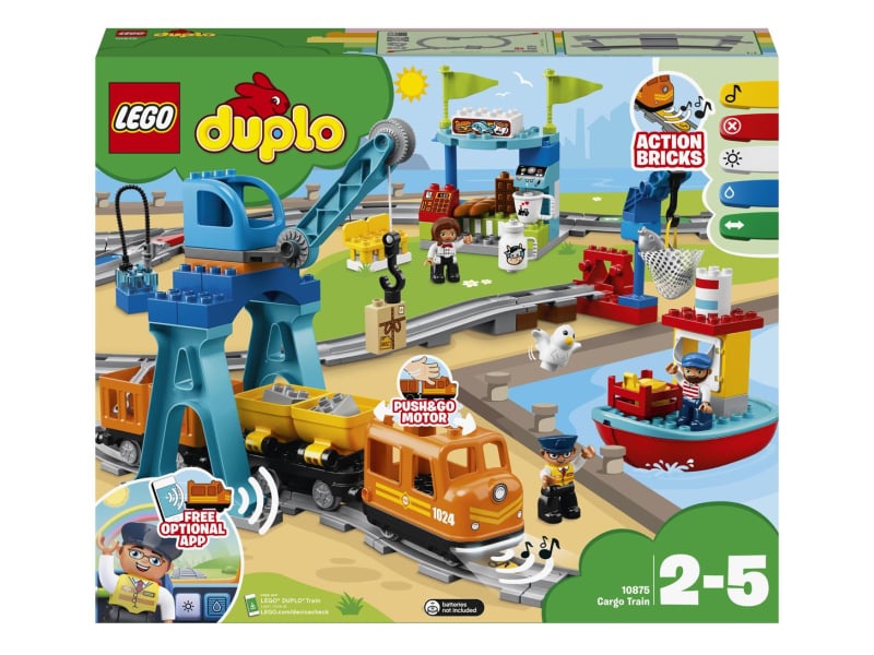 LEGO DUPLO Town 10875 Pociąg towarowy