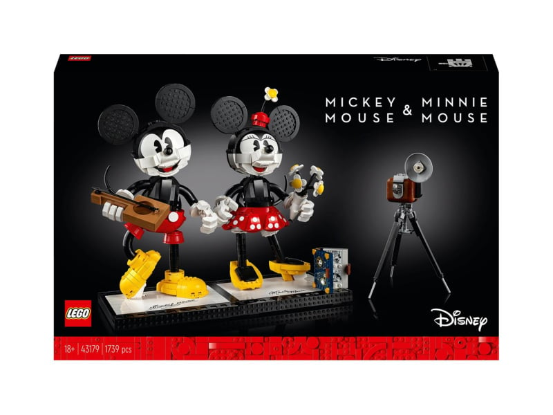 LEGO Disney 43179 Myszka Miki i Myszka Minnie do zbudowania