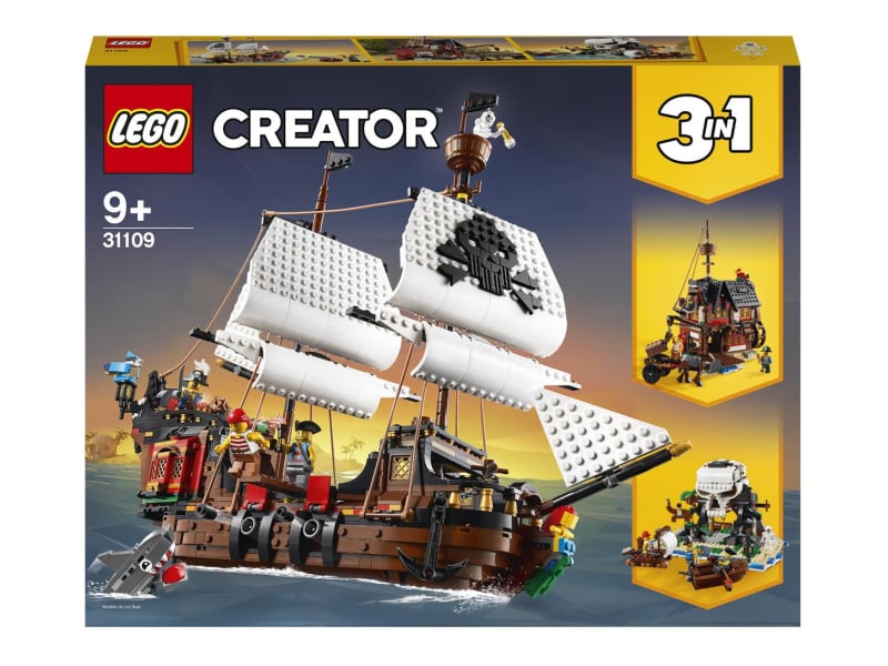 LEGO Creator 31109 Statek piracki 3 w 1