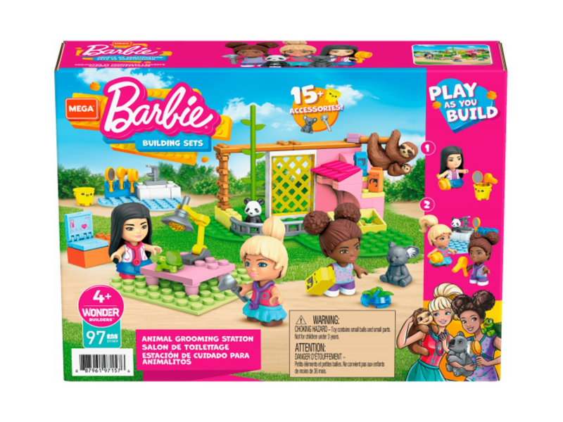 Mega Bloks Mega Construx Barbie Salon dla zwierząt