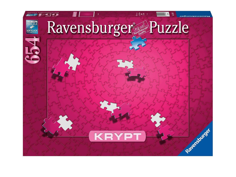 Ravensburger Puzzle KRYPT Różowe 654 el.