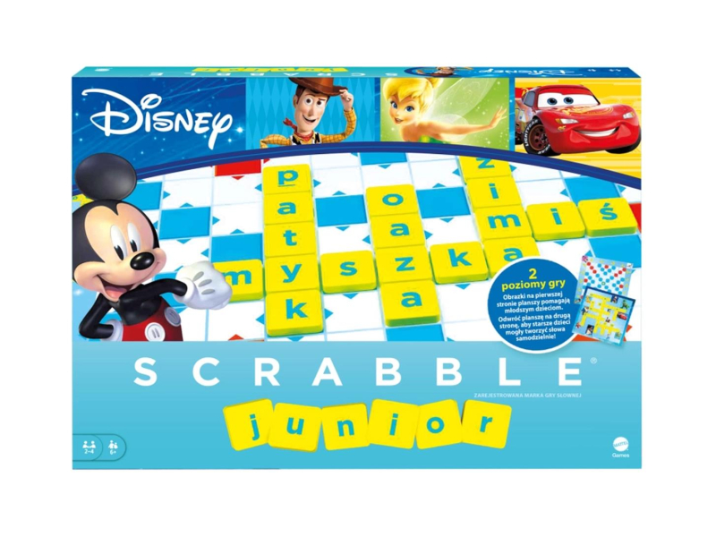 Mattel Scrabble Junior Disney