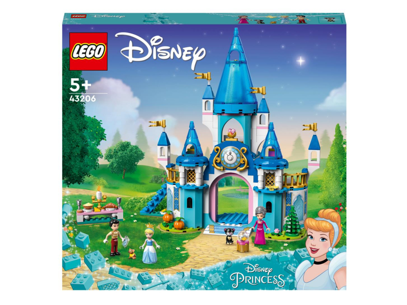 LEGO Disney Princess 43206 Zamek Kopciuszka i księcia z bajki