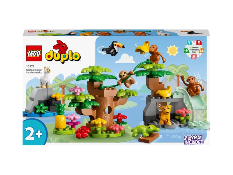 LEGO DUPLO 10973 Dzikie zwierzęta Ameryki Południowej
