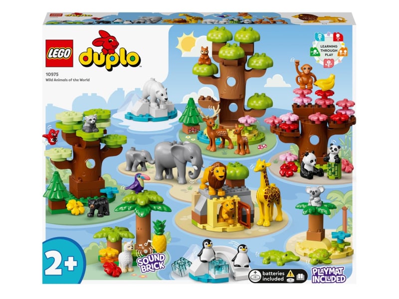 LEGO DUPLO Town 10975 Dzikie zwierzęta świata
