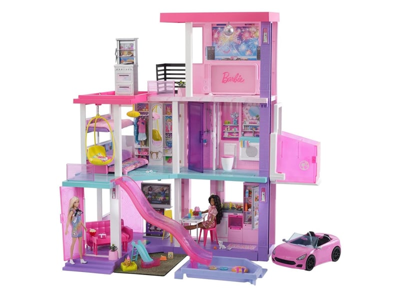 Barbie DreamHouse® Deluxe Domek 60 rocznica + 2 lalki