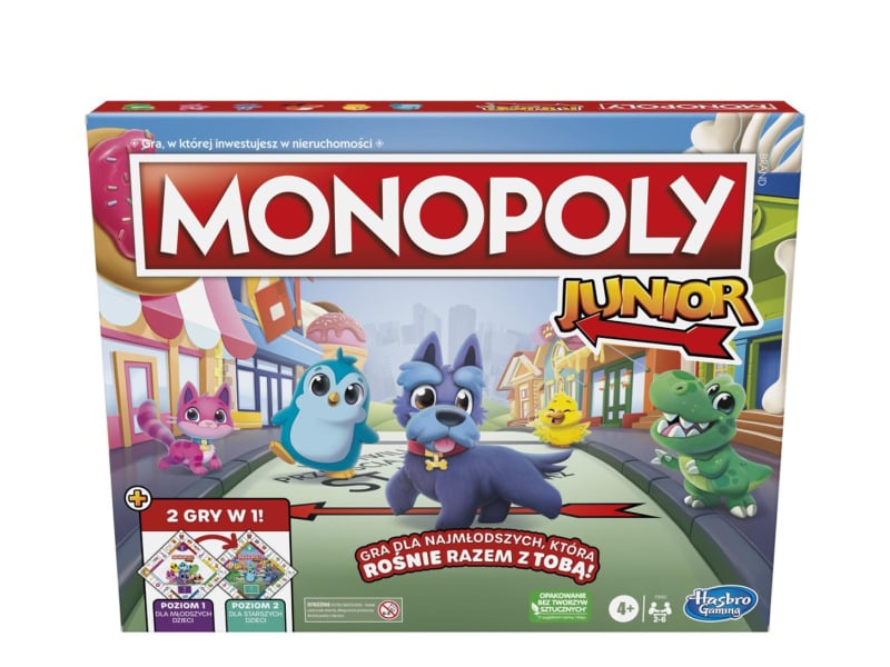 Hasbro Monopoly Junior 2w1
