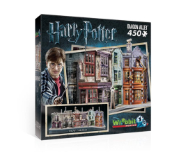 Puzzle do 500 elementów Tactic Wrebbit 3D Harry Potter Diagon Alley