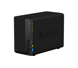 Dysk sieciowy NAS / macierz Synology DS218 (2xHDD, 4x1.4GHz, 2GB, 3xUSB, 1xLAN)