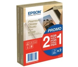 Papier do drukarki Epson Premium Glossy Paper 10x15 cm (4x6") (2x40 ark.)