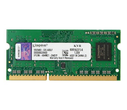 Pamięć RAM SODIMM DDR3 Kingston 4GB (1x4GB) 1600MHz CL11 DDR3L