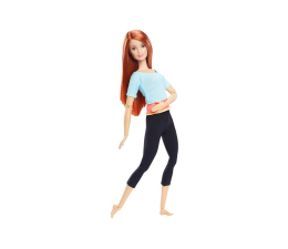 Lalka i akcesoria Barbie Made to Move błękitny top