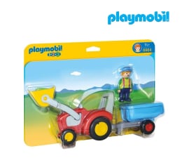 Klocki PLAYMOBIL ® PLAYMOBIL Traktor z przyczepą