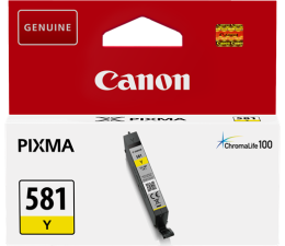 Tusz do drukarki Canon CLI-581Y Yellow 259 str.