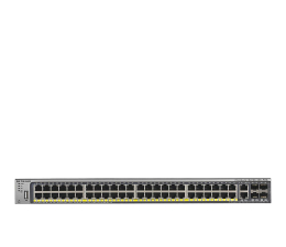Switche Netgear 50p M4100-50G-POE+ (50x10/100/1000Mbit, 4xSFP)