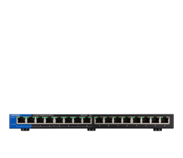 Switche Linksys 16p LGS116P-EU (16x10/100/1000Mbit 8xPoE+)