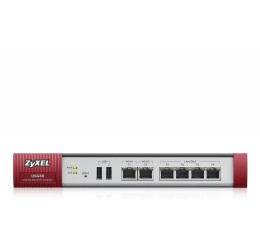Firewall Zyxel USG60 (4x100/1000Mbit 2xWAN) +licencja 1 rok