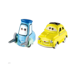 Pojazd / tor i garaż Mattel Disney Cars LUIGI & GUIDO