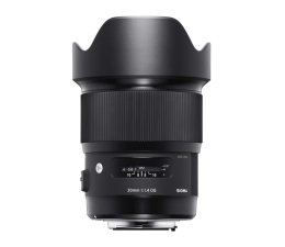 Obiektywy stałoogniskowy Sigma A 20mm f/1.4 DG HSM Nikon