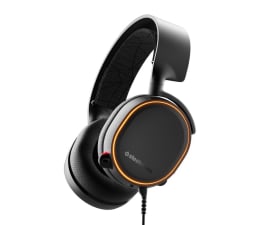 Słuchawki przewodowe SteelSeries Arctis 5 Czarne