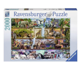 Puzzle powyżej 1500 elementów Ravensburger Królestwo dzikich zwierząt