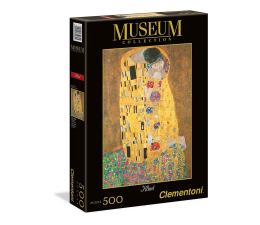 Puzzle do 500 elementów Clementoni Puzzle Museum Klimt: The Kiss