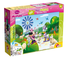 Puzzle dla dzieci Lisciani Giochi Disney dwustronne Maxi 150 el. Minnie