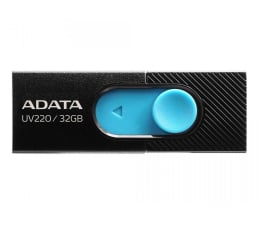 Pendrive (pamięć USB) ADATA 32GB UV220 czarno-niebieski