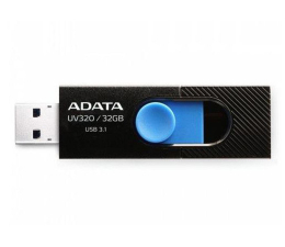 Pendrive (pamięć USB) ADATA 32GB UV320 czarno-niebieski