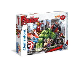 Puzzle dla dzieci Clementoni Puzzle Disney The Avengers: Ready to fight 104 el.