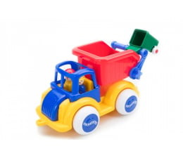 Zabawka dla małych dzieci Viking Toys Śmieciarka z figurką Jumbo
