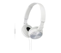 Słuchawki przewodowe Sony MDR-ZX310AP Białe