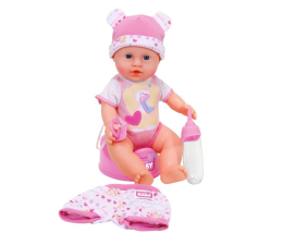 Lalka i akcesoria Simba New Born Baby bobas z ubrankami 30 cm