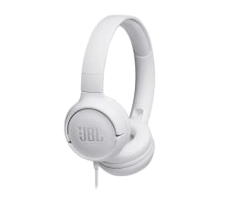 Słuchawki przewodowe JBL T500 Białe
