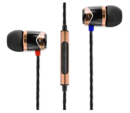 Słuchawki przewodowe SoundMagic E10C Black-Gold