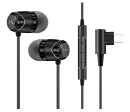 Słuchawki przewodowe SoundMagic E11D Black USB-C