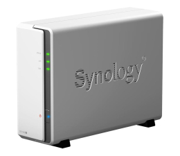 Dysk sieciowy NAS / macierz Synology DS120j (1xHDD, 2x800MHz, 512MB, 2xUSB, 1xLAN)