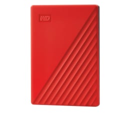 Dysk zewnętrzny HDD WD My Passport 2TB USB 3.2 Gen. 1 Czerwony