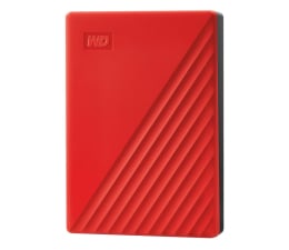 Dysk zewnętrzny HDD WD My Passport 4TB USB 3.2 Gen. 1 Czerwony