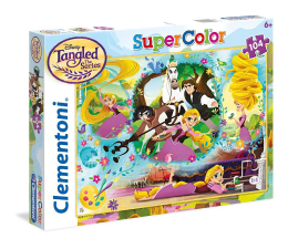 Puzzle dla dzieci Clementoni Puzzle Disney 104 el. Princess Rapunzel