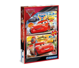 Puzzle dla dzieci Clementoni Puzzle Disney 2x20 el. Cars 3