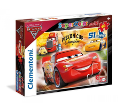 Puzzle dla dzieci Clementoni Puzzle Disney 60 el Maxi Cars 3
