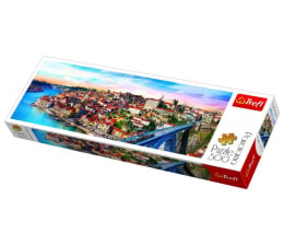 Puzzle 500 - 1000 elementów Trefl 500 el Panorama Porto Portugalia