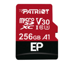 Karta pamięci microSD Patriot 256GB EP microSDXC 100/80MB (odczyt/zapis)